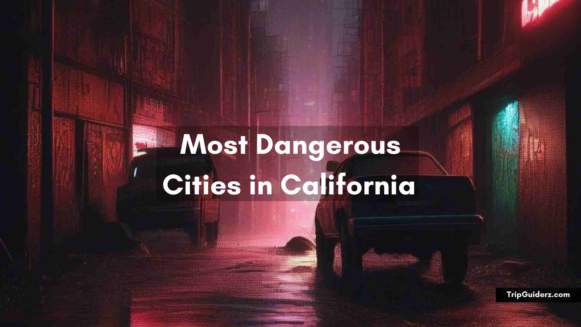 Most Dangerous Cities in California