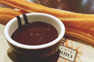 Churros with Chocolate Sauce
