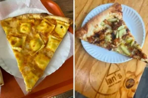 Drunken Ravioli Slice