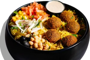 abu omar halal ''Falafel and Hummus Combo''