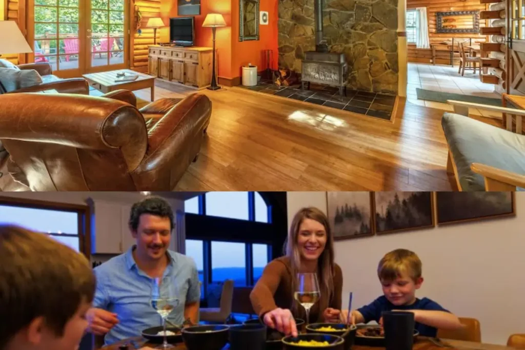 Cozy cabin at Three Rivers Resort & Outfitting