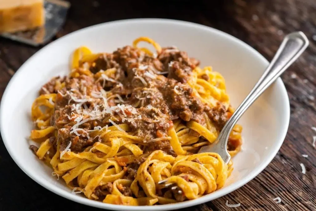 Tagliatelle Bolognese