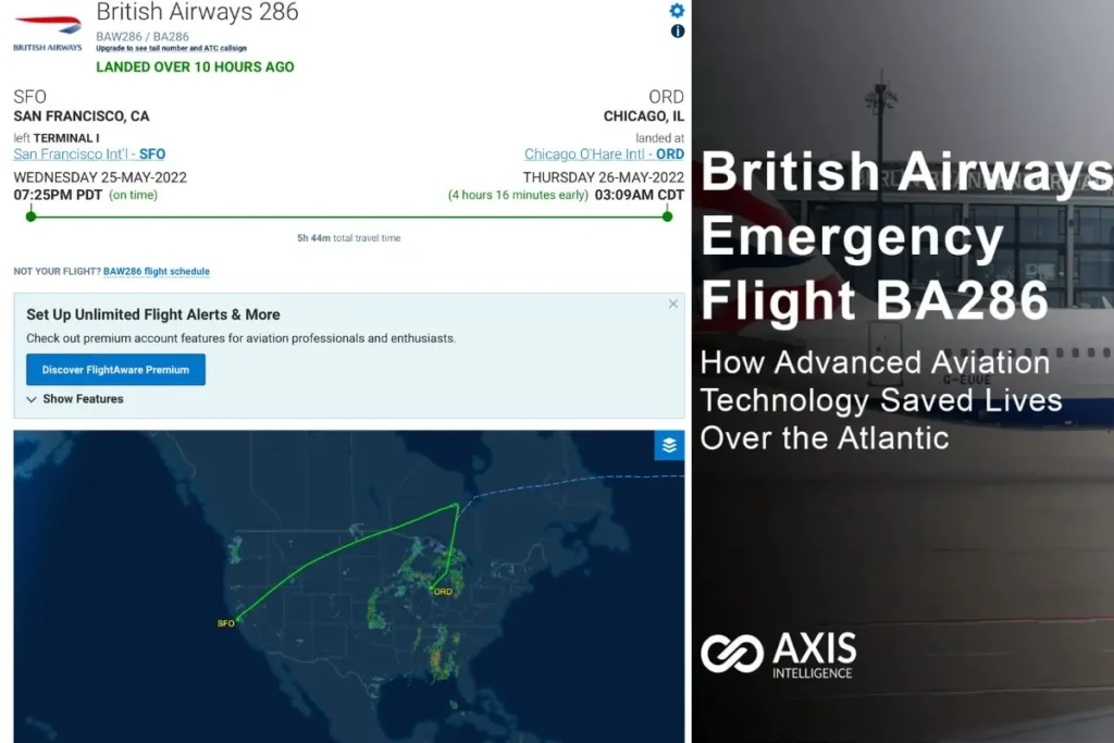 British Airways Emergency Flight BA286 Landing