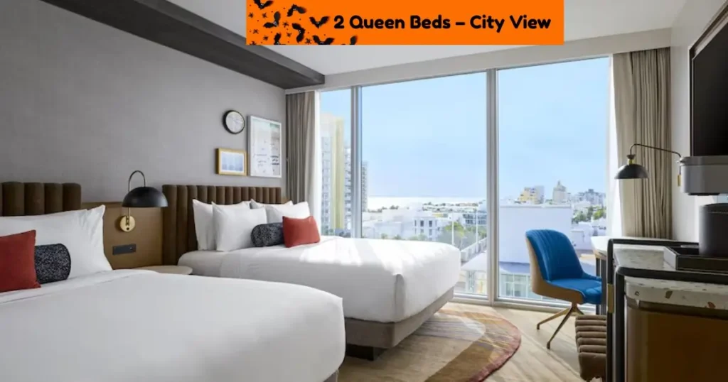 2 Queen Beds – City View