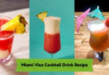Miami Vice Cocktail Drink Recipe – Unique 3 Steps Only Miami Vice Cocktail Drink Recipe: How to make at Home