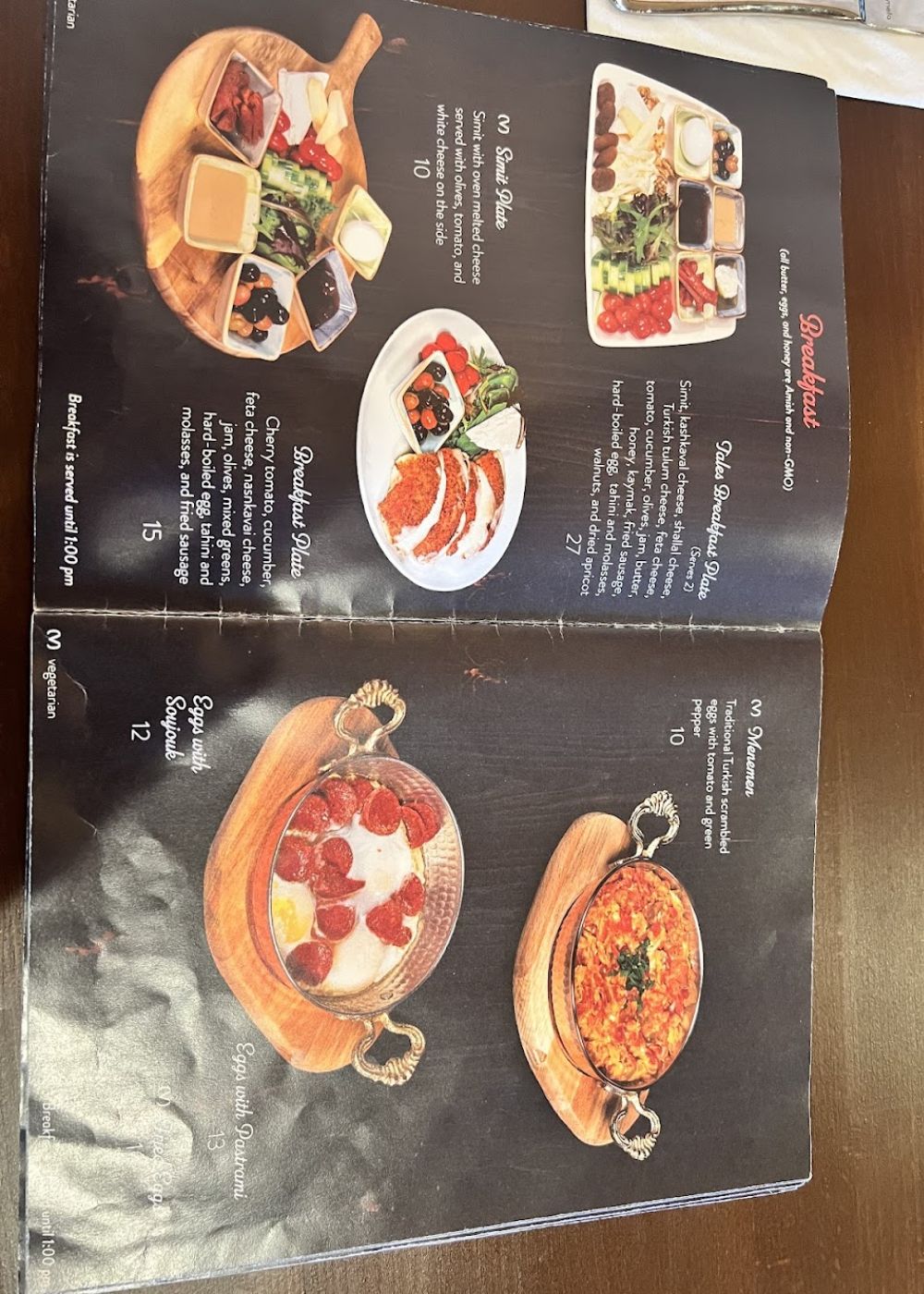 A Thousand Tales Restaurant Bakery Cafe Menu 6