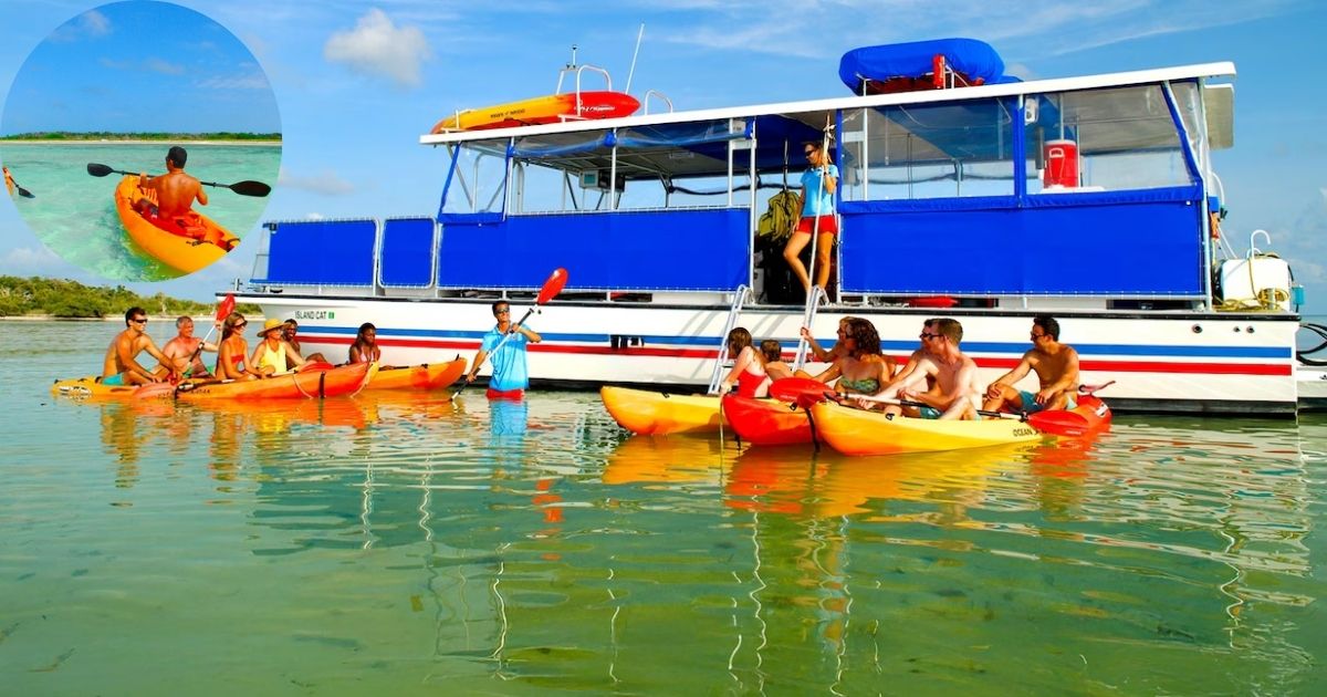 Island Eco Tour: Sandbar & Kayaking Adventure