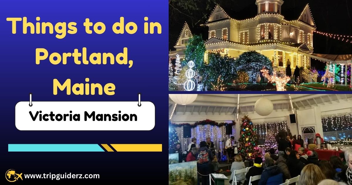 The ornate, historic Victoria Mansion in Portland, Maine, a national historic landmark and museum of Victorian-era architecture.