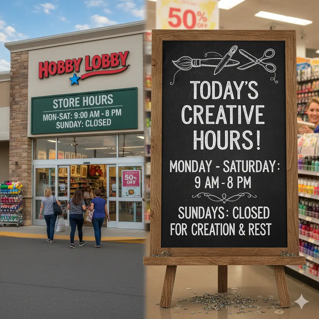 What Time Does Hobby Lobby Open and Close