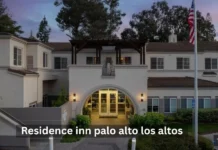 Residence Inn Palo Alto Los Altos | Full Suite Hotel Guide Front entrance of residence inn palo alto los altos, featuring a welcoming facade and outdoor seating area.