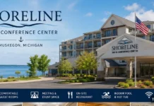 10 Reasons to Book Shoreline Inn And Conference Center MI The Shoreline Inn And Conference Center MI, an Ascend Hotel Collection property, stands out as the only full-service hotel directly on the water in downtown Muskegon.