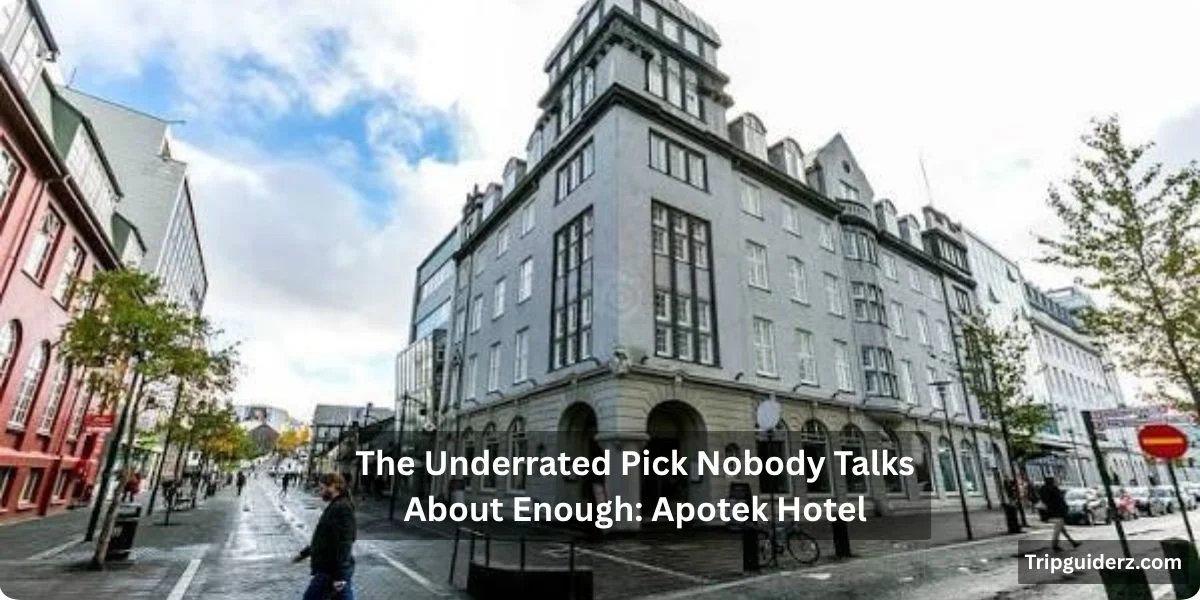 This one doesn't make enough "best of" lists, and I think that's a mistake. The building at Austurstræti 16 was designed in 1917 by Guðjón Samúelsson yes, the same architect behind Hotel Borg and Hallgrímskirkja and it served as Reykjavík's actual pharmacy, Reykjavíkur Apótek, from 1930 until 1999.