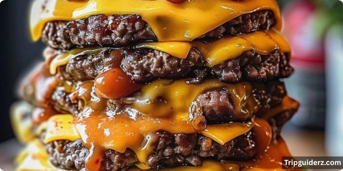 The house specialty burgers are where the menu gets playful.