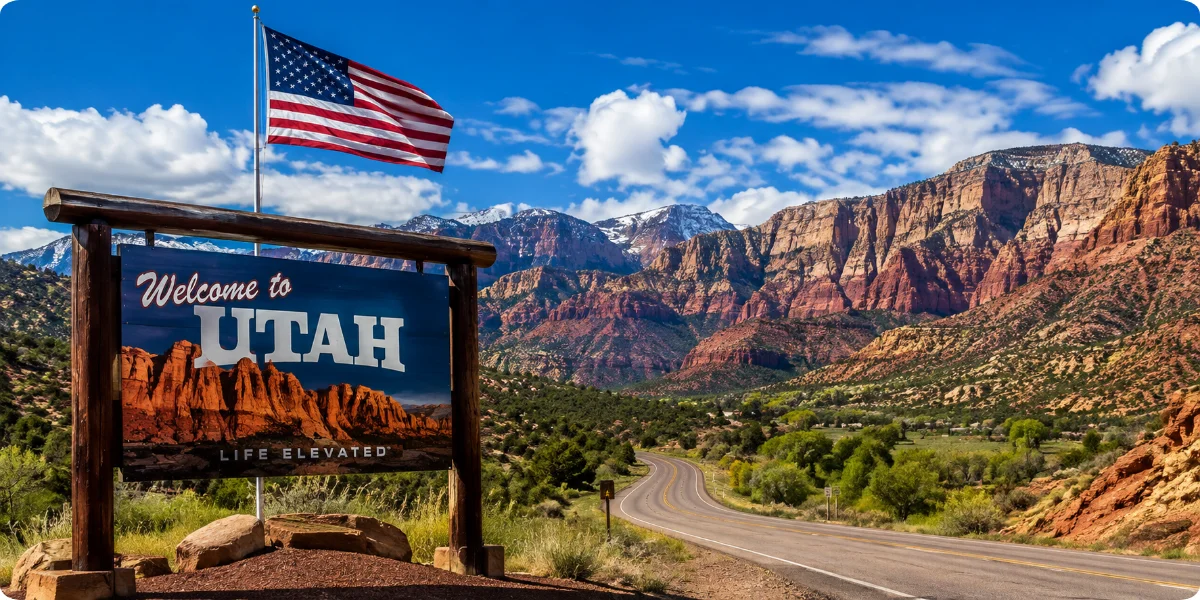 Scenic view of Utah's landscapes, showcasing family-friendly activities and attractions for a perfect vacation.