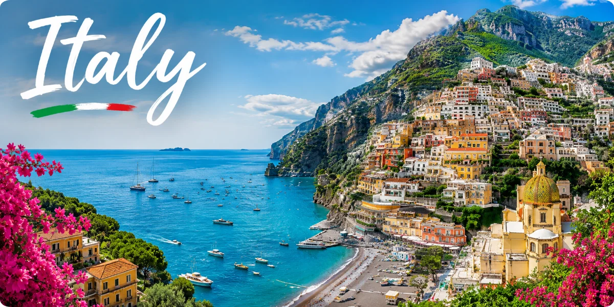 A scenic view of Italy's iconic landmarks, showcasing its rich culture and history for travelers.