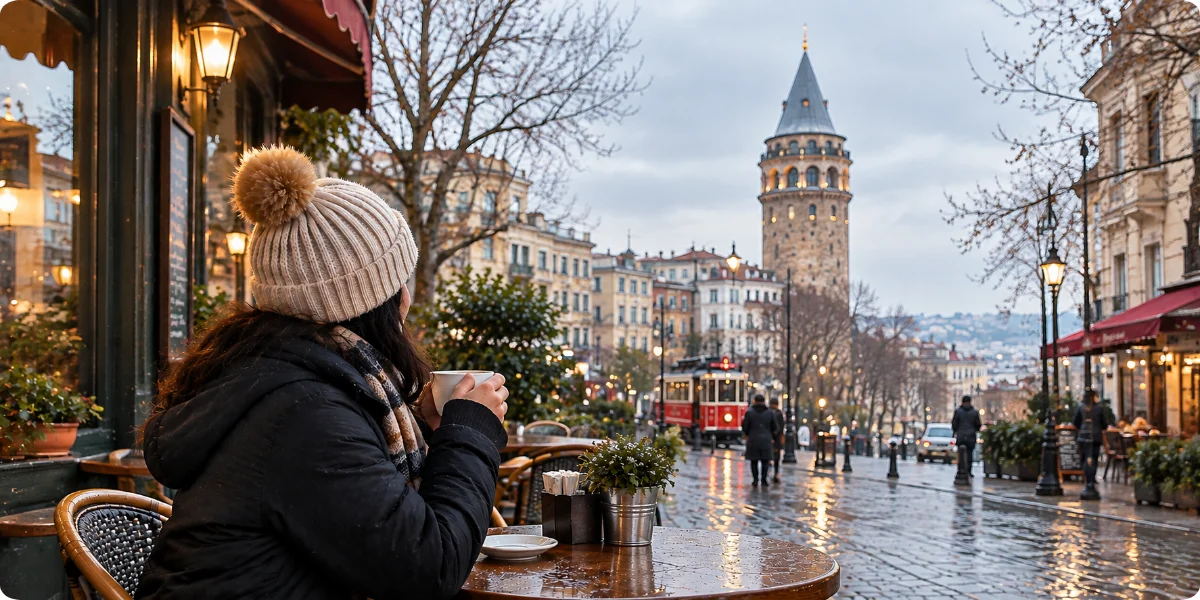 February remains cold, with an average temperature of about 6.9°C. Rain is still common, so waterproof layers and flexible plans are useful.