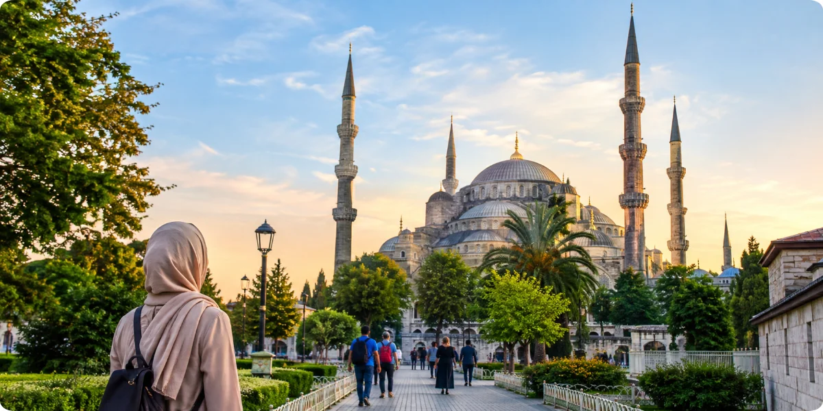 The Blue Mosque is easiest to combine with nearby attractions during mild weather. Remember that it is an active place of worship, so visitors should follow current visitor rules and dress appropriately.