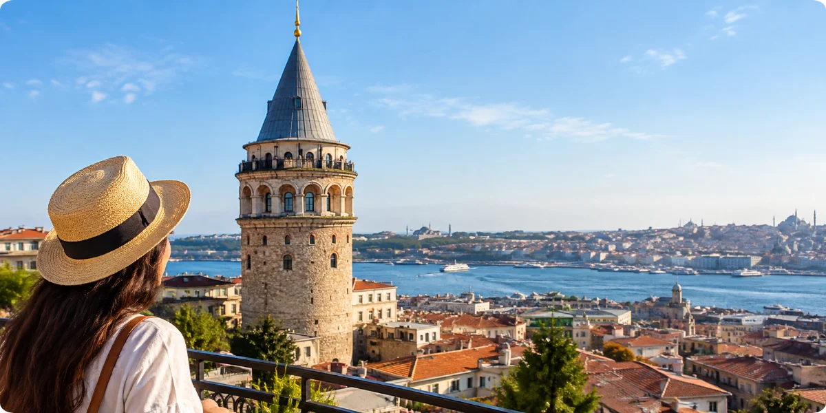 Clear weather matters more than a particular season if panoramic views are your priority.