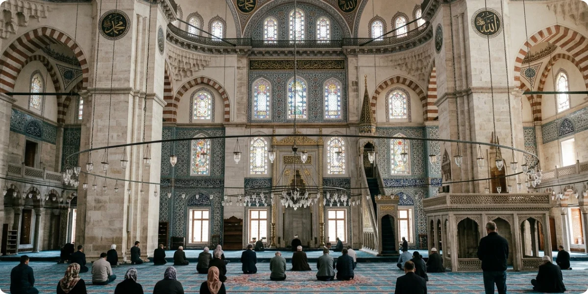 Istanbul's mosques are among its most important landmarks, but they remain active religious spaces.