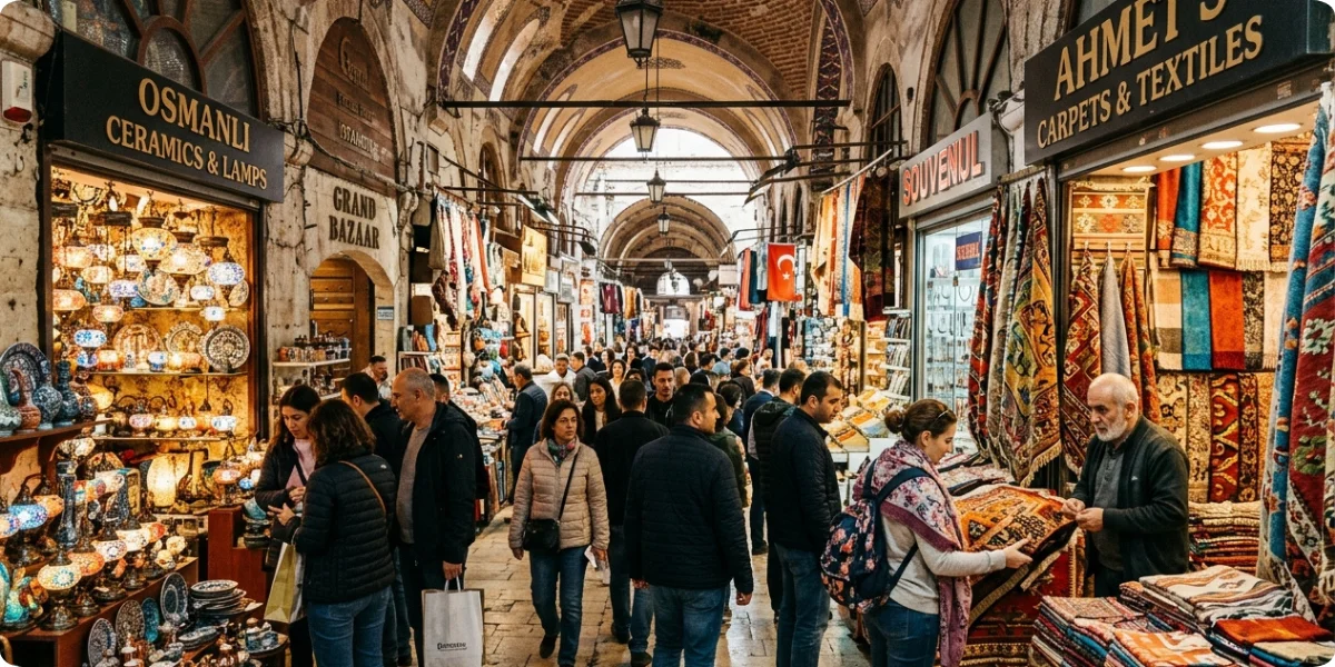 The Grand Bazaar is an experience as much as a shopping destination.