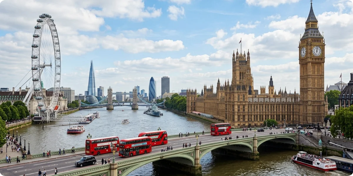 London has no shortage of recognizable sights.