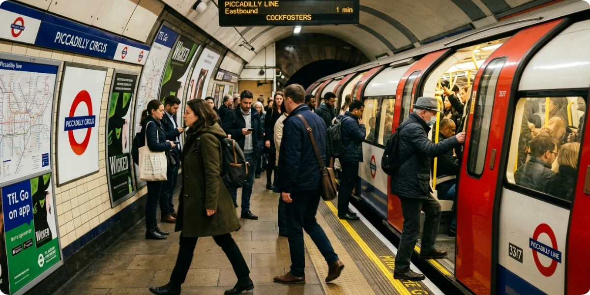 London's size can look intimidating on a map, but the public transport network makes getting around considerably easier.