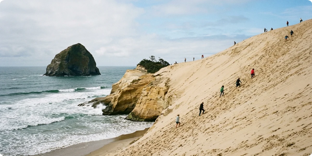 Cape Kiwanda on the Three Capes Scenic Loop