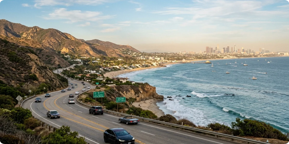 The final stretch is more urban but no less coastal.