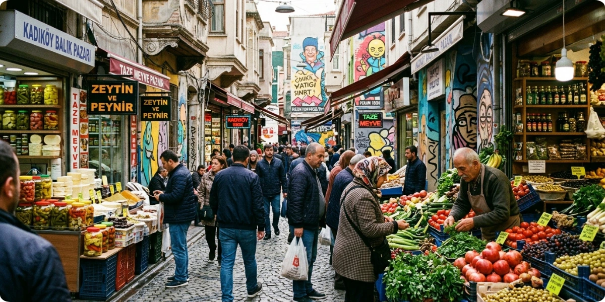 Kadıköy feels less like a tourist stop and more like a neighborhood Istanbul people actually live in.