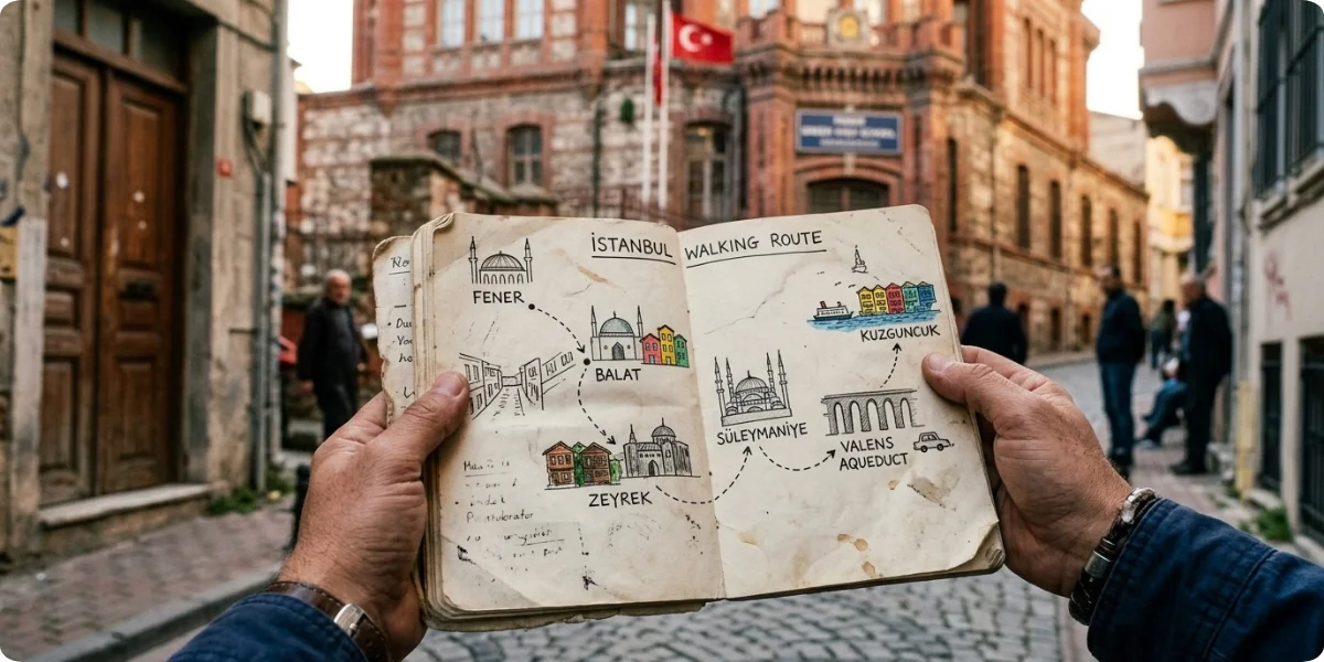 One-day route through hidden gems in Istanbul