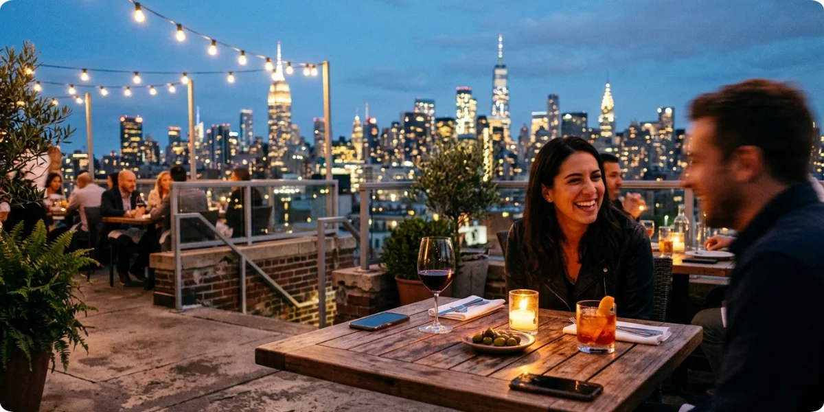 Rooftop restaurants near Sultanahmet often look toward the Bosphorus and the old mosques. Those near Galata and Karaköy look across the Golden Horn. Pick based on the view you want most.
