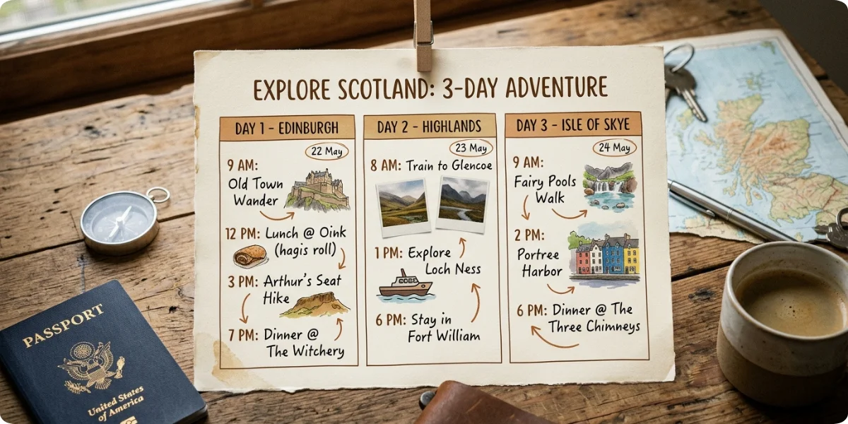 Seattle itinerary for one, two and three days