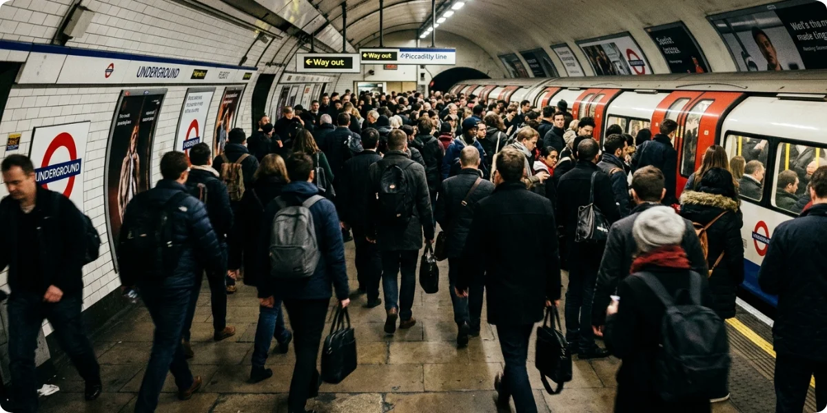 Staying safe in crowded London areas
