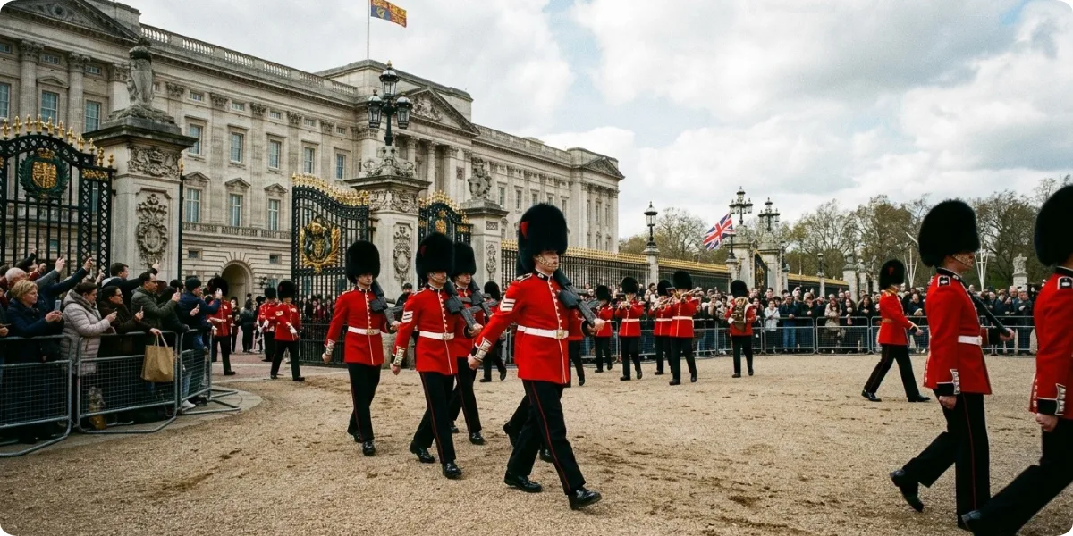 Changing of the King’s Guard at Buckingham Palace