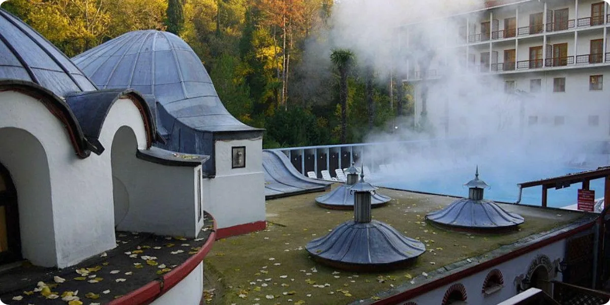 Yalova thermal springs near Istanbul Turkey