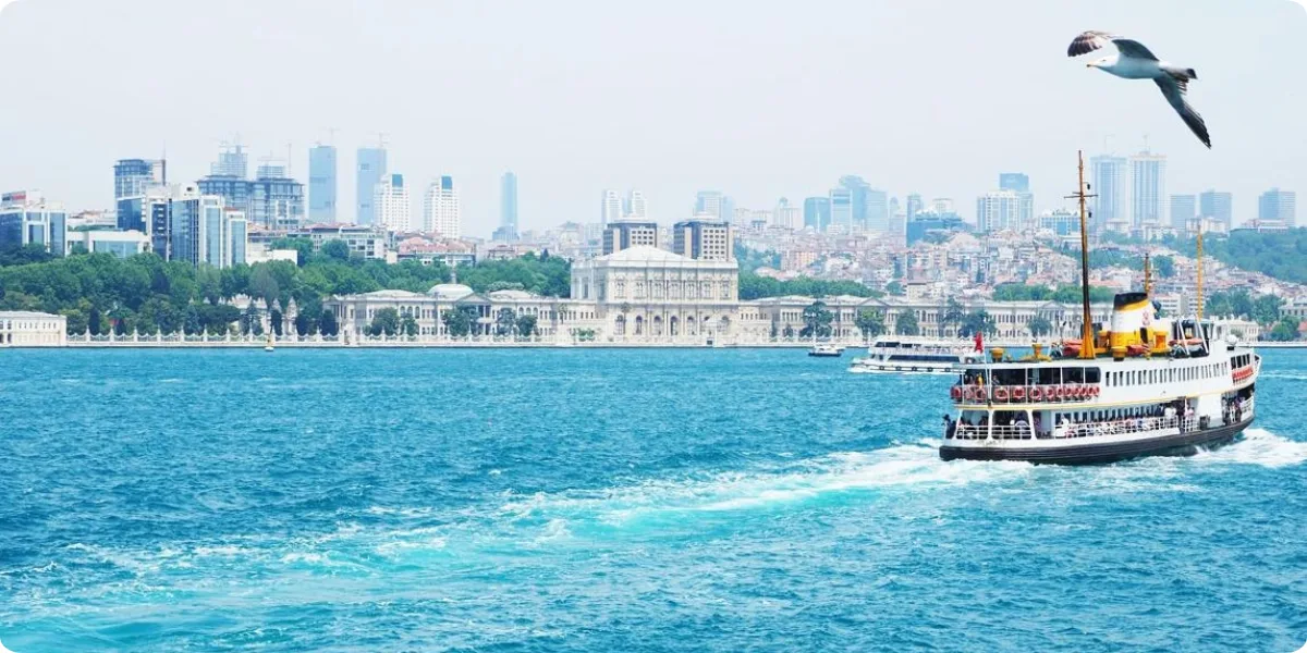 Bosphorus Strait and scenic waterfront places to visit in Istanbul