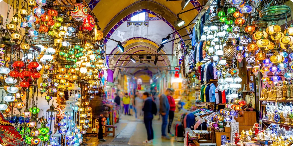 Grand Bazaar shopping destination in Istanbul