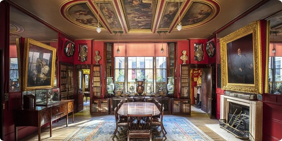 Historic art and architectural collections inside Sir John Soane's Museum London