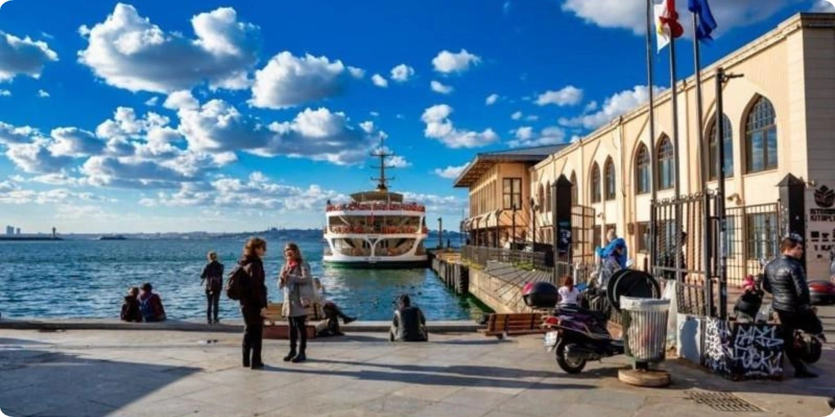 Kadikoy Istanbul waterfront and ferry connections for family visitors